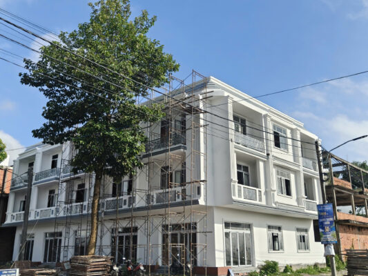 Tổng quan tiến độ xây dựng dự án ở khu C2 khu đô thị Mekong City