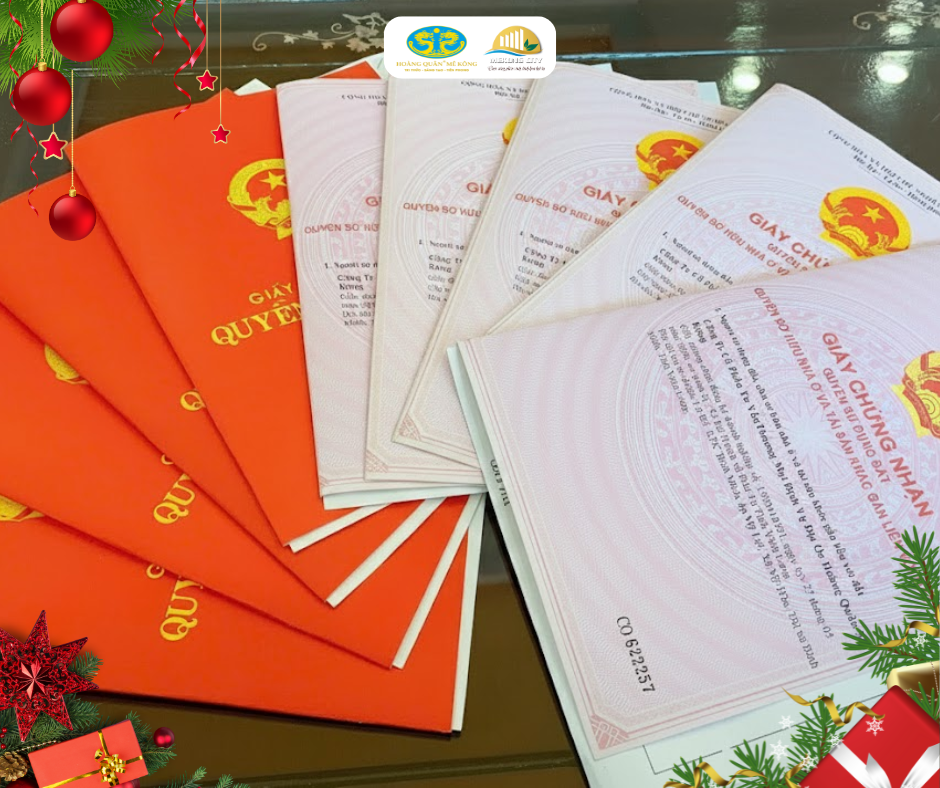 Sổ hồng MêKông City - Chỉ chờ khách lấy